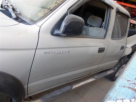 2002 Toyota Tacoma SR5 Silver Crew Cab 3.4L AT 2WD #Z24710